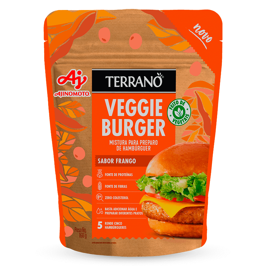 TERRANO Veggie Burger Frango Ajinomoto Do Brasil